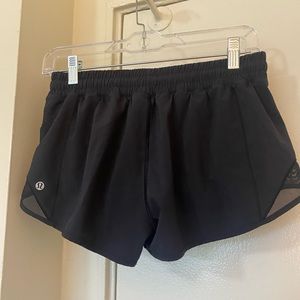 Lululemon black athletic shorts